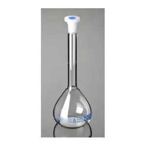 Matraz con tapa plástica Clase "A" 50 ml